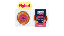 Lofoten Fiskeburger Cheesy Bacon | 4 x 110g