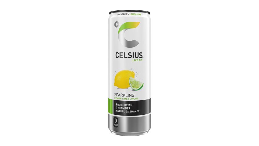 Celsius Energidryck Citron/Lime 355ml