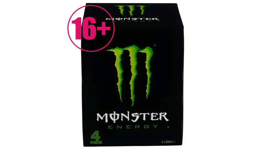 Monster Energy | 4 x 0.5l