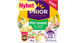 Prior Mini Omelett Ost & Skinke | 135g
