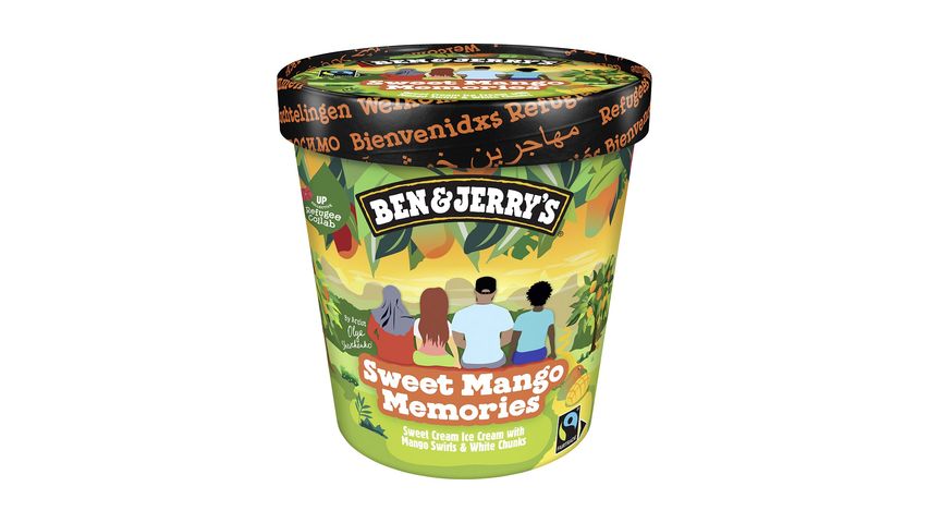 Ben & Jerry'S Glass Sweet Mango Memories 465ml