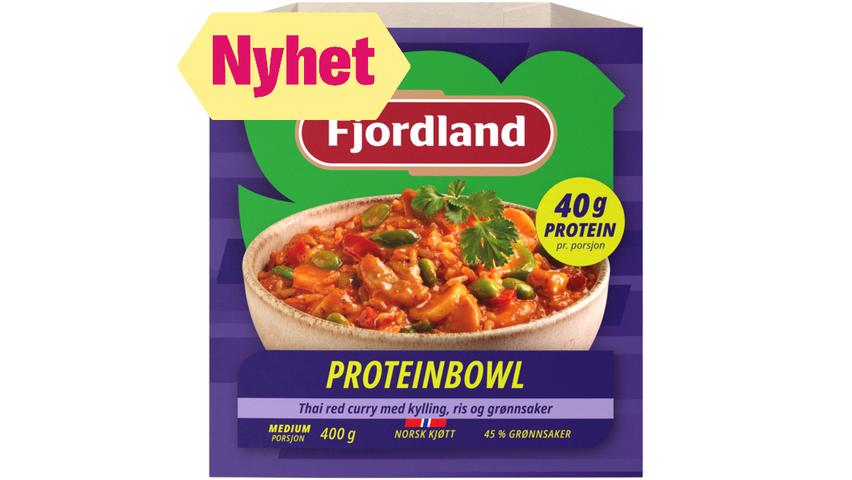 Fjordland Proteinbowl Thai Red Curry | 400g