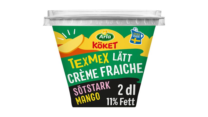 Arla Köket® Light Crème Fraiche Sweetest Mango 11% 2 dl