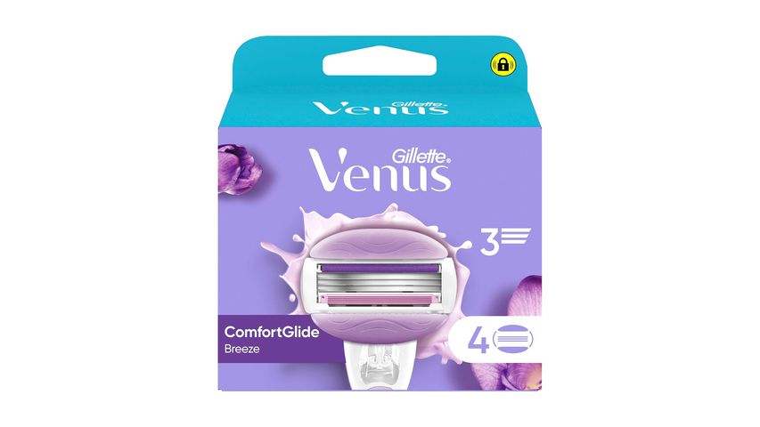 Venus Razor Blade Comf Glide 4-p