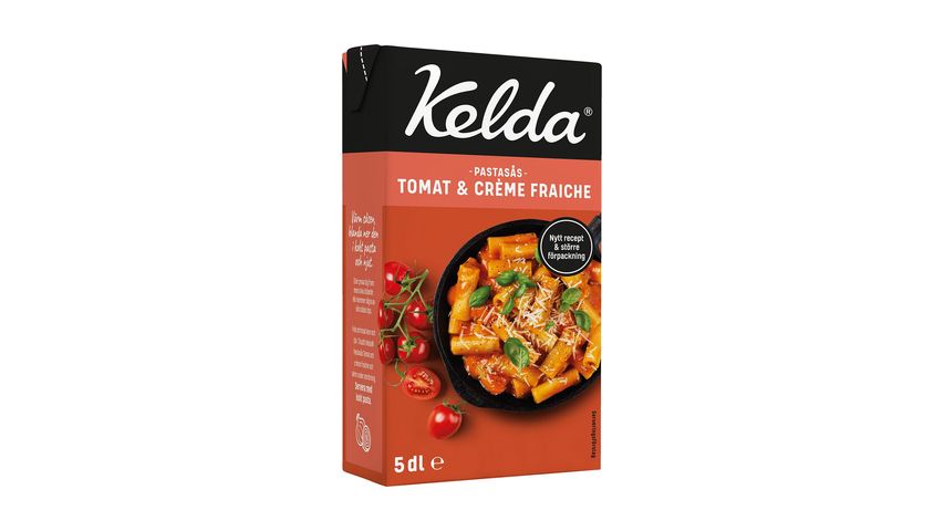 Kelda® Pastasås Tomat/ Crème Fraiche 500ml