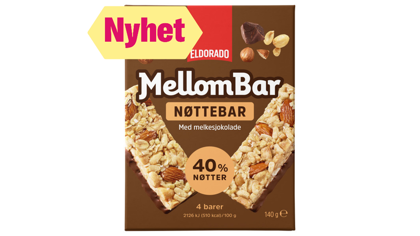 Eldorado Mellombar Nøtter & Sjokolade | 140g