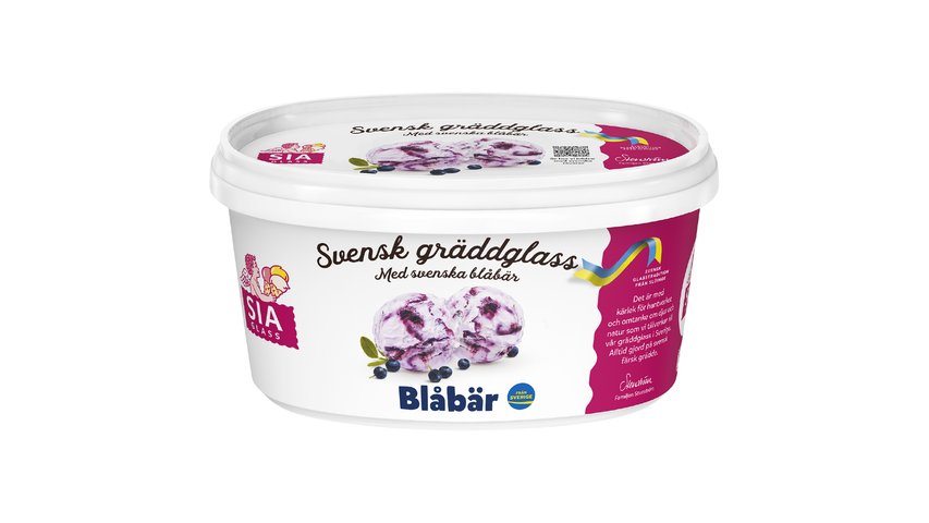 Sia Glass Blåbär 500ml