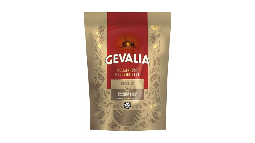 Gevalia Snabbkaffe gold Mellanrost Refill 200g