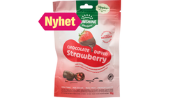 Dippies Frysetørket Jordbær/Sjoko | 90g