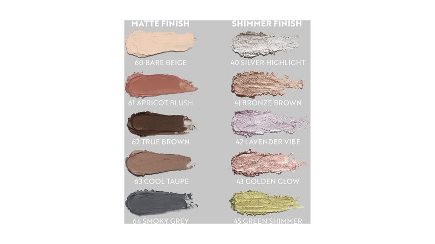 Isadora The Shimmer Eyeshadow Stick Longwear & Water-Resistant 41 Bronze Brown 1-p