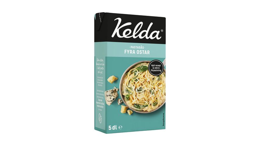 Kelda® Pastasås Fyra Ostar 500ml