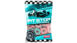 Pit Stop Fizzy Wheels 100g