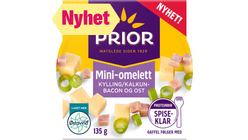 Prior Mini Omelett Bacon, Løk & Ost | 135g