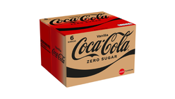 Coca-Cola Läsk Zero Vanilla 330cl 6-p