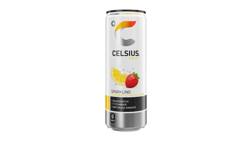 Celsius Energy Drink Strawberry Lemonade 355ml