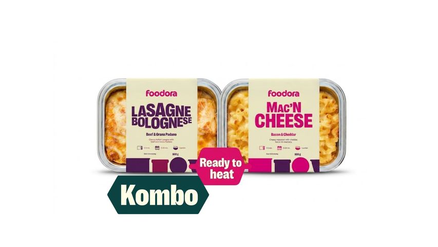Foodora Middagsduo: Mac & Cheese & Lasagne