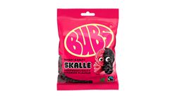 Bubs Godis Skalle Hallon/Lakrits 190g