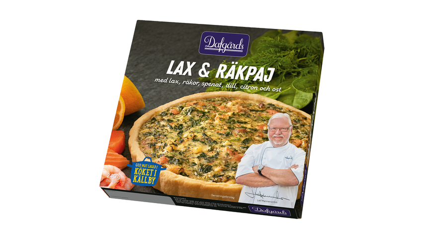 Dafgård Paj Lax/Räk 240g