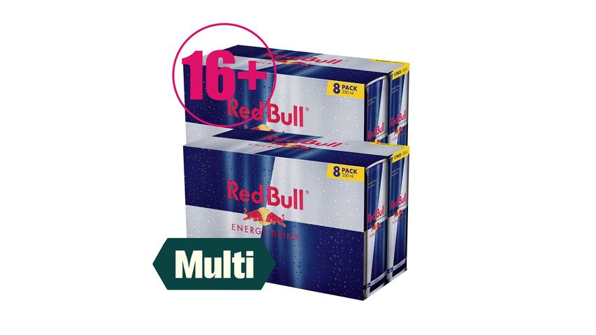 2 x Red Bull Energidrikk 8 x 250ml