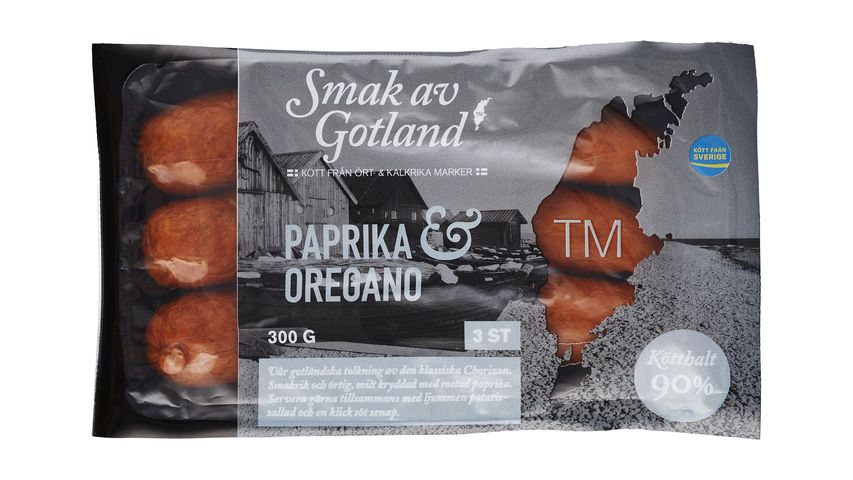 Smak Av Gotland Chorizo Paprika/Oregano 300g