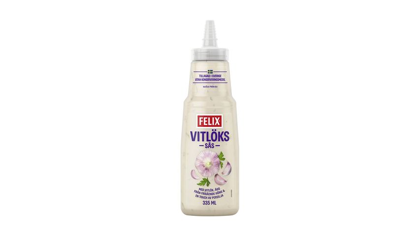 Felix Sås Vitlök 335ml