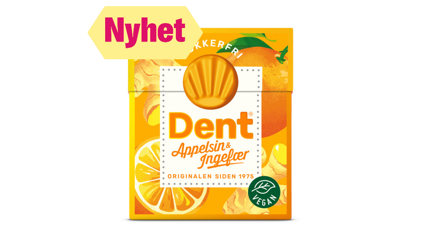 Dent Appelsin & Ingefær | 24g