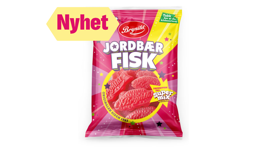 Brynild Jordbærfisk | 100g