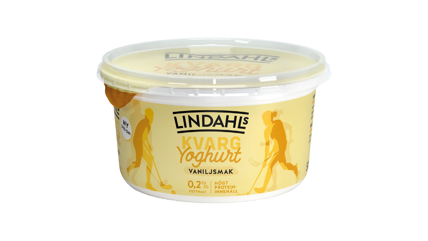 Lindahls Kvarg Vanilj 500g