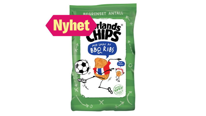 Sørlandschips Bbq Ribs | 180g