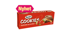 Berthas Cookies Sjokolade & Jordbær | 128g