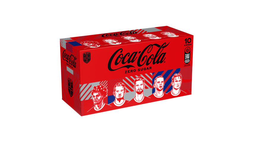 Coca-Cola u/Sukker | 10 x 0.33l