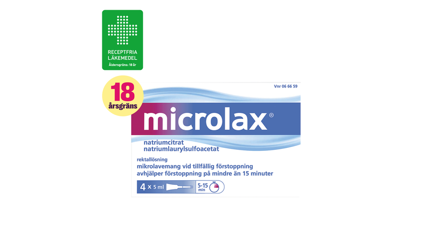 Microlax Rektallösning 4st