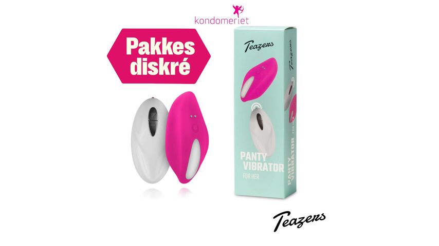 Teazers rosa trusevibrator | 1stk