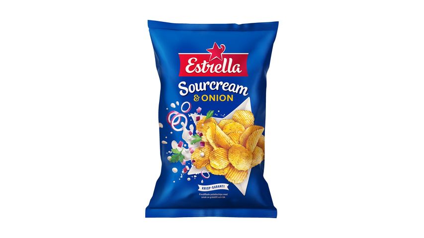 Estrella Chips Sourcream & Onion 275g
