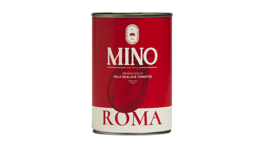 Mino Roma Hela Skalade Tomater 400g