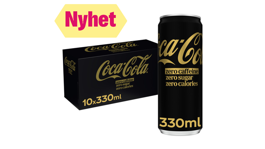 Coca-Cola Zero Sugar Zero Caffeine | 10 x 0.33l
