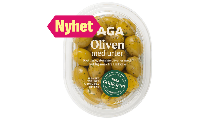 Taga Oliven Greske Med Urter | 130g