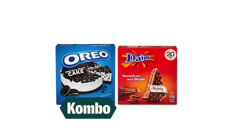 Daim Mandelake & Oreo Kake