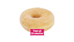 Bakehuset Donut m/Sukkerdryss | 50g
