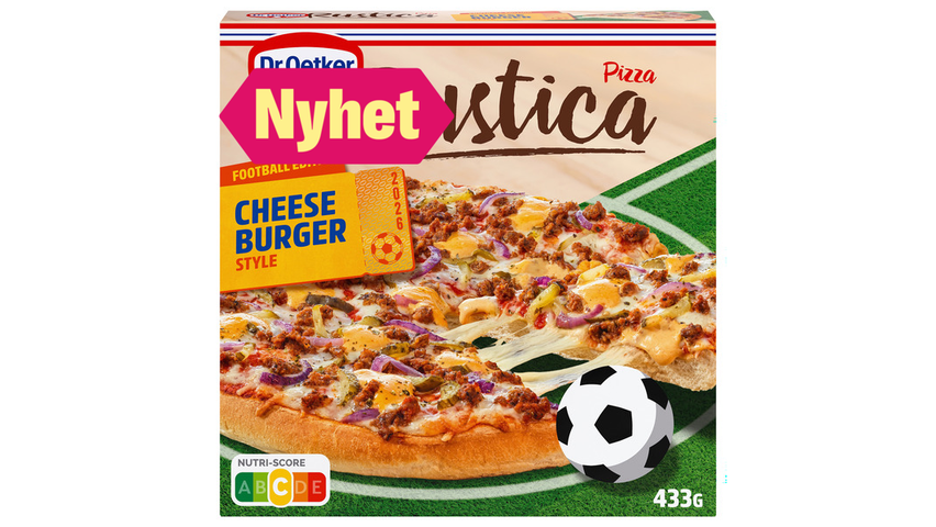 Dr. Oetker Rustica Cheeseburger Style | 433g