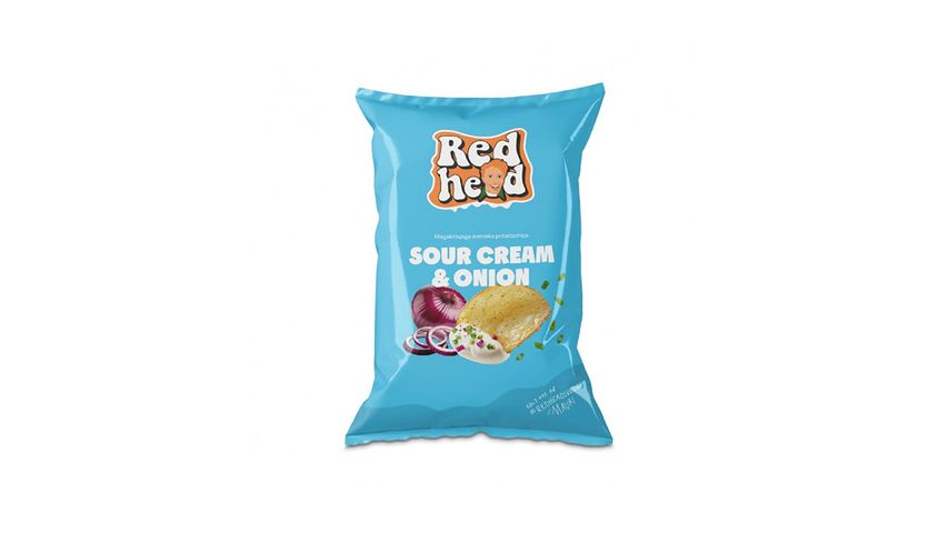 Redhead Chips Sourcream Onion 150g