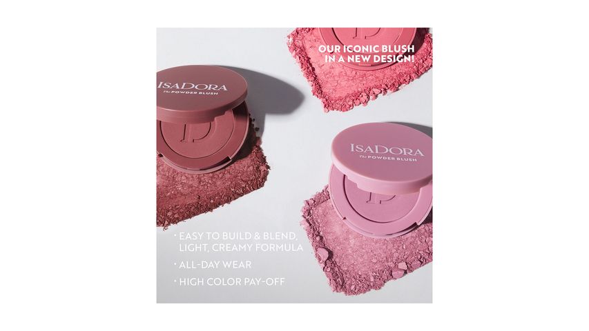 Isadora The Powder Blush 09 Coral Pink 1-p