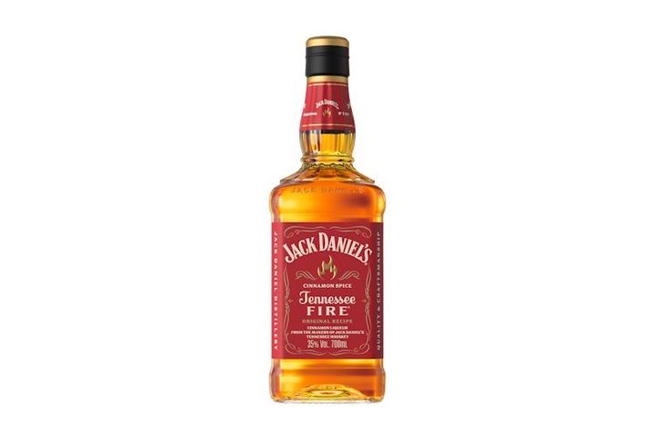 Jack Daniel's fahéjas likőr Tennessee whiskeyvel 35% 0,7 l