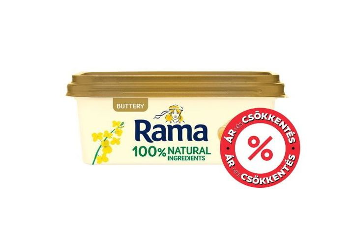 Rama tégelyes vaj ízű margarin 225 g
