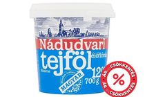 Nádudvari élőflórás, félzsíros tejföl 12% 700 g