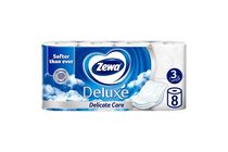 Zewa Deluxe Delicate Care 3 rétegű toalettpapír 8 tekercs