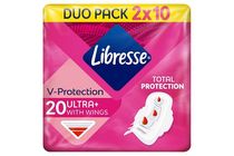 Libresse Ultra+ szárnyas egészségügyi betét 2 x 10 db