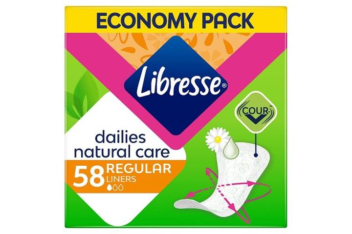 Libresse Dailies Natural Care tisztasági betét 58 db