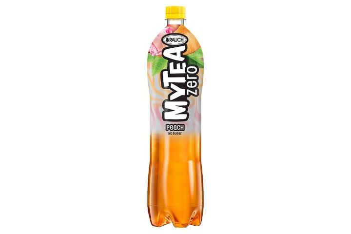 Rauch MyTea Zero cukormentes ice tea őszibarackos üdítőital fekete teából édesítőszerrel 1,5 l