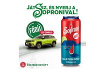 Soproni 0.0% Görögdinnye-Lime Alkoholmentes sörital 500 ml